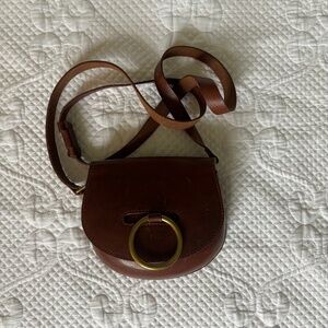 Madewell The Lisbon Leather Crossbody Bag (missing leather tassel)